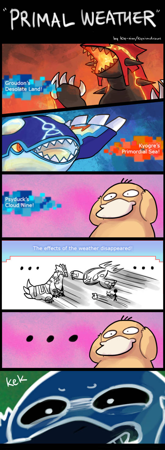 Pokemon Oras Primal Weather Confirmed By Ky Nim On Deviantart