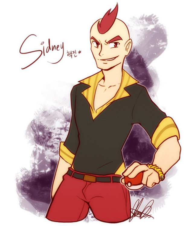 Pokemon Sidney By Ky Nim On Deviantart Pokemon Sidney By Ky Nim On Deviantart