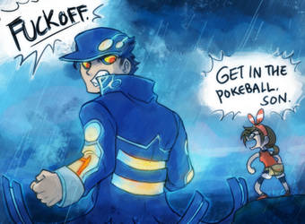 Pokemon ORAS: KYOGRETARO by ky-nim