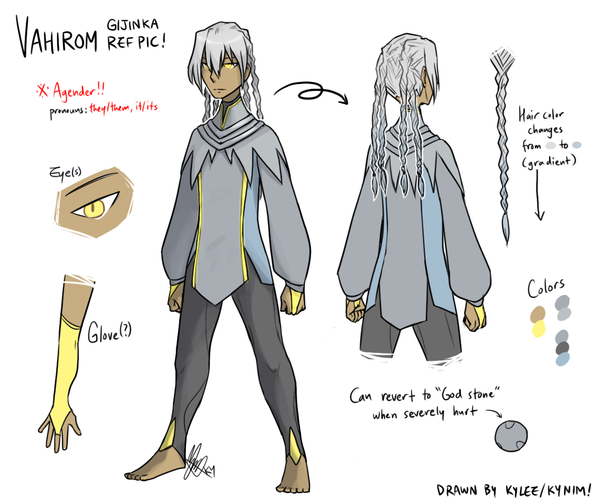 Nuzlocke White+Fakemon: Vahirom Gijinka