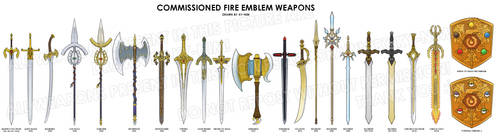 Fire Emblem:  The Weapons of FE compilation