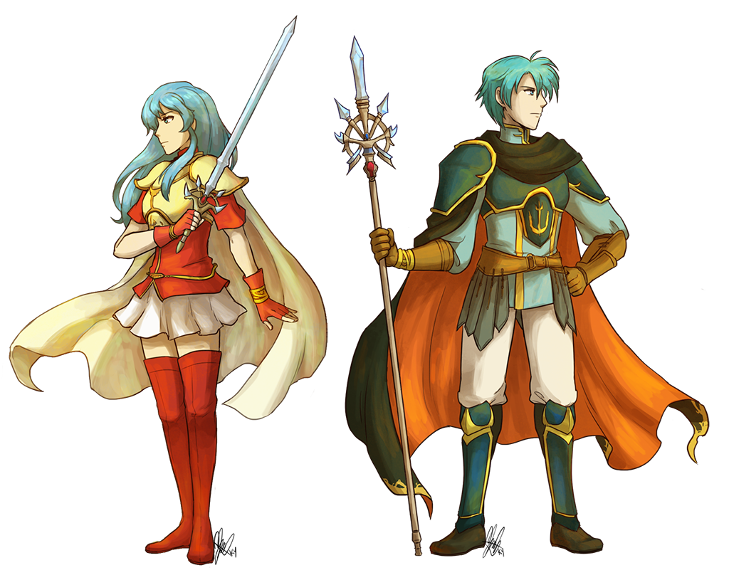 Commission+Fire Emblem: The Twins of Renais