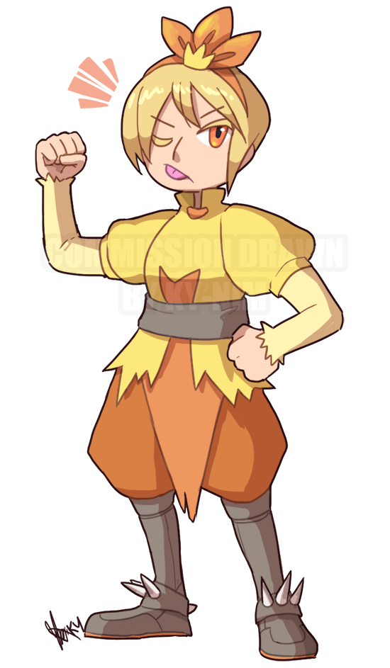 Commission: Chie the Combusken