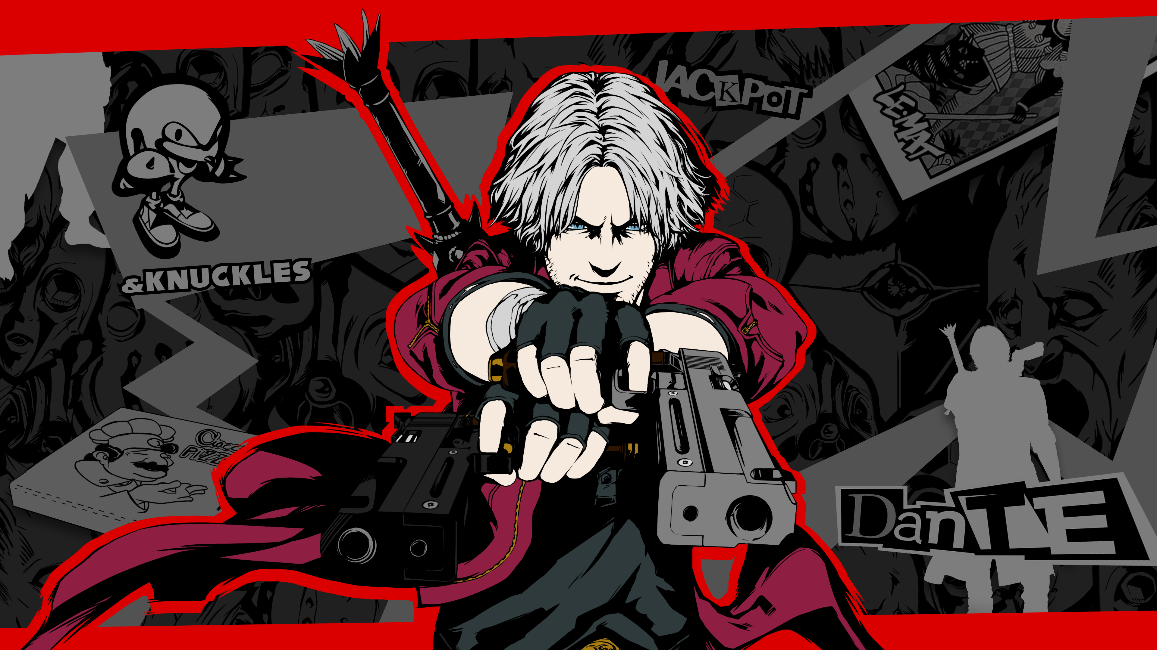 User:FridgeLaser/Dante from the Devil May Cry Series & Knuckles