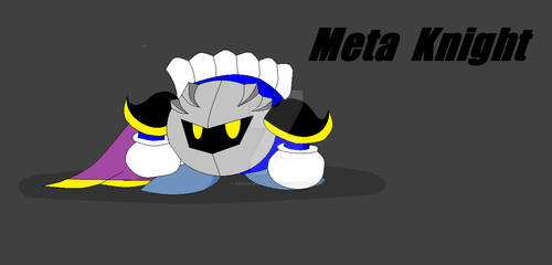 Meta Knight by DemonWolfGirl371