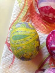 ~Silk Dyed Eggs~