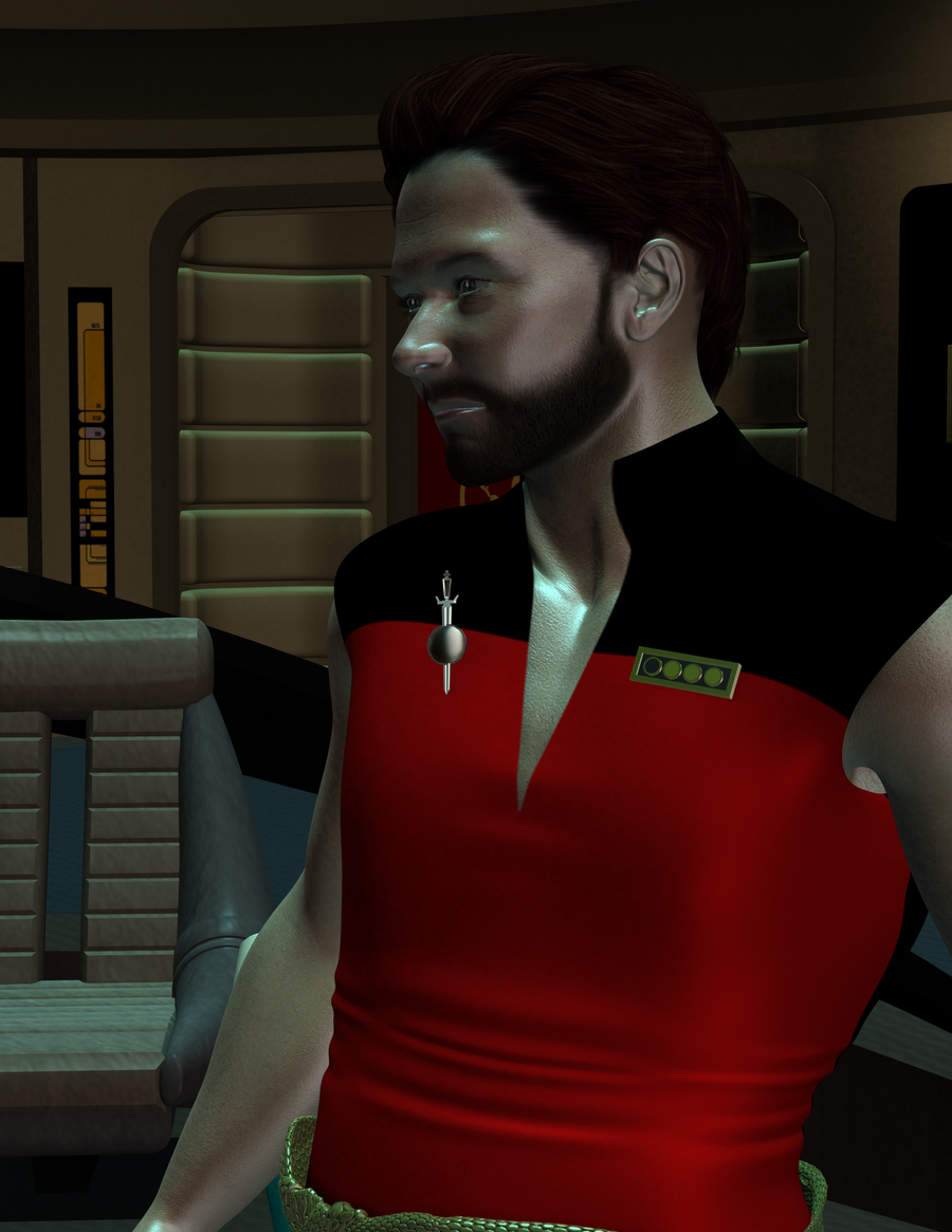 Commander Bill Riker by JeremyVilmur on DeviantArt
