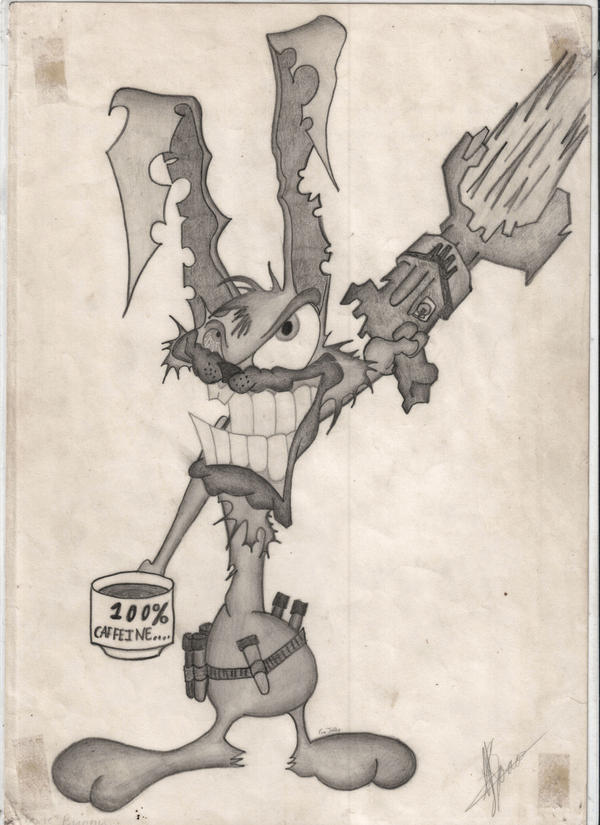 Toxic Bunny by ZenecadE on DeviantArt