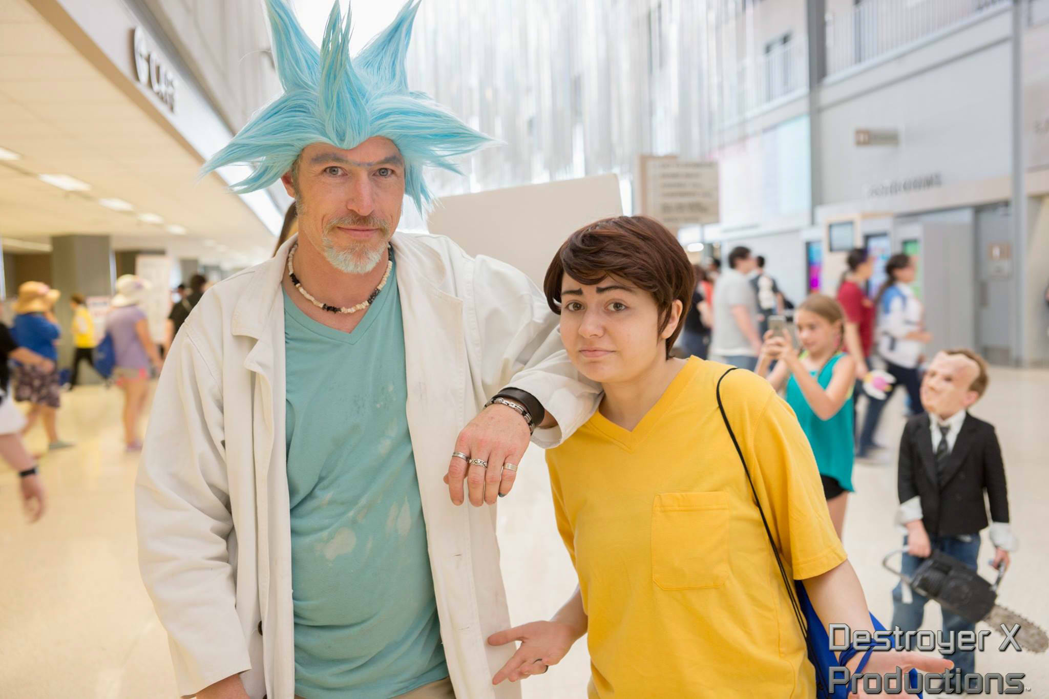 Rick and Morty cosplay