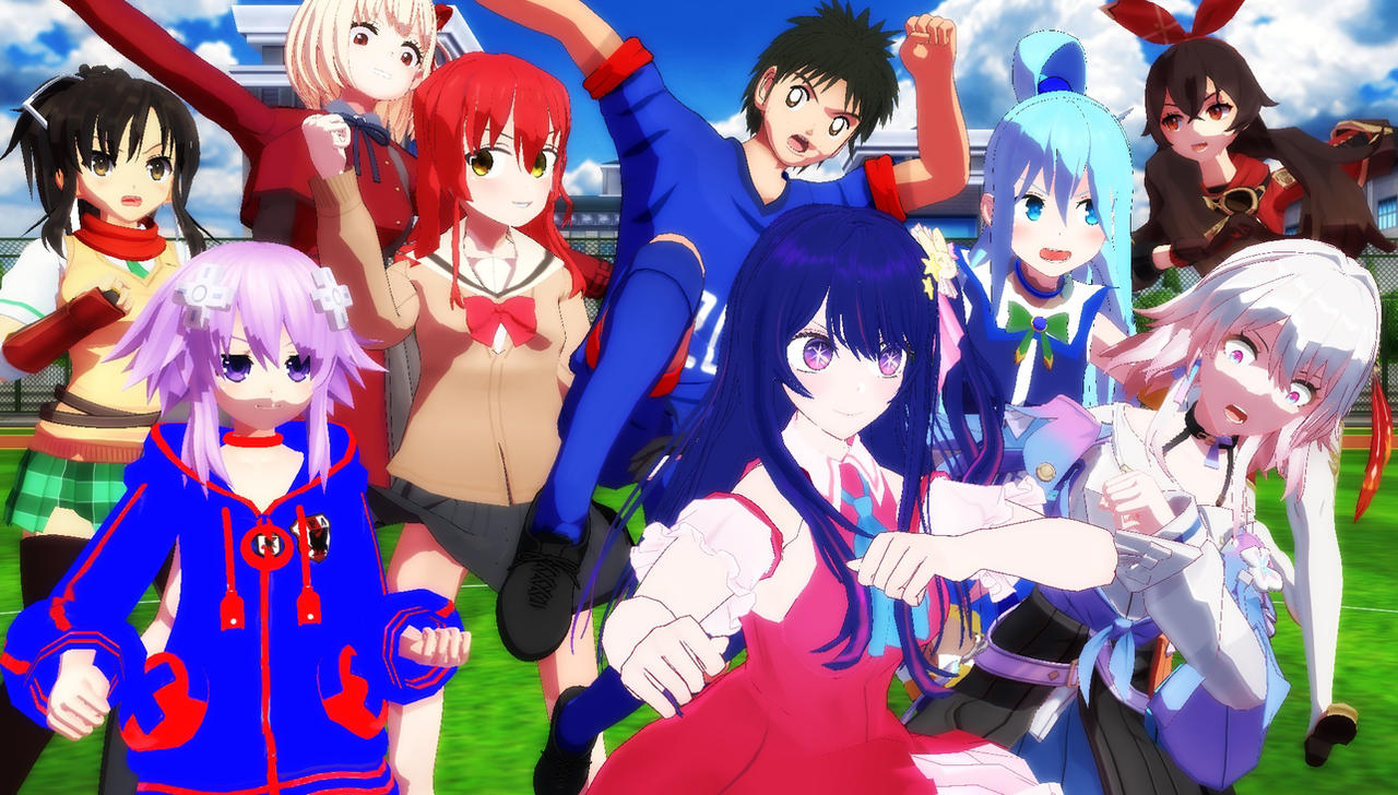 Mmd Group MMD: Squad poses by CelineofFirene on DeviantArt