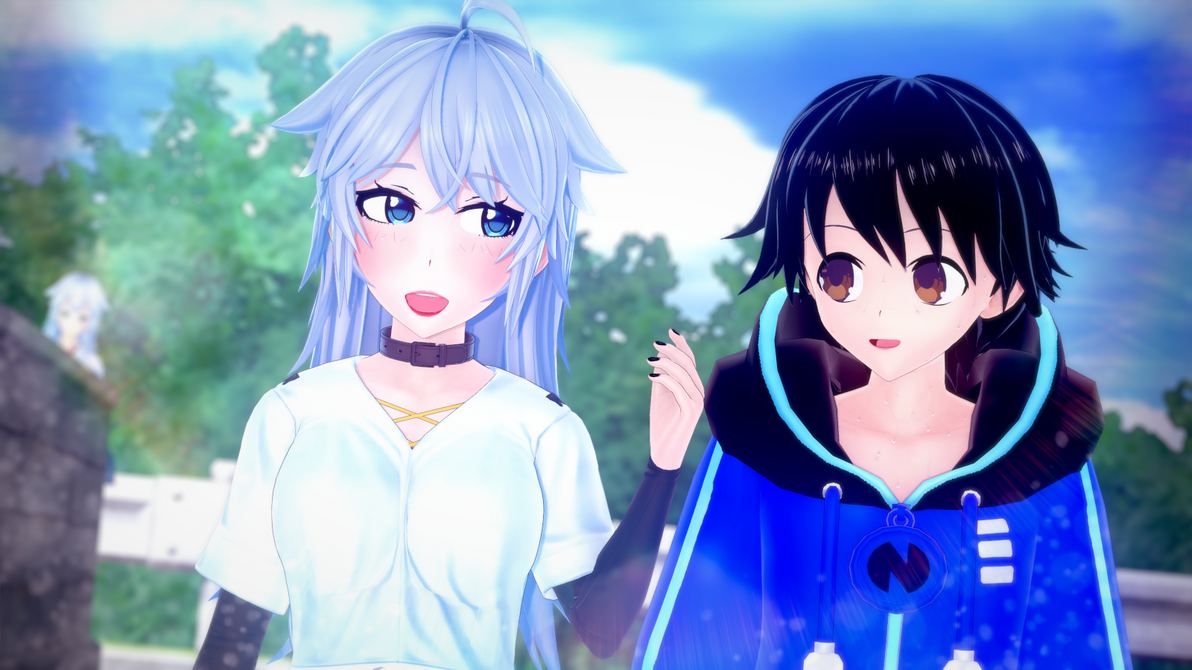 Licu Rhenmar Aoi and Licu hang out by CelineofFirene on DeviantArt
