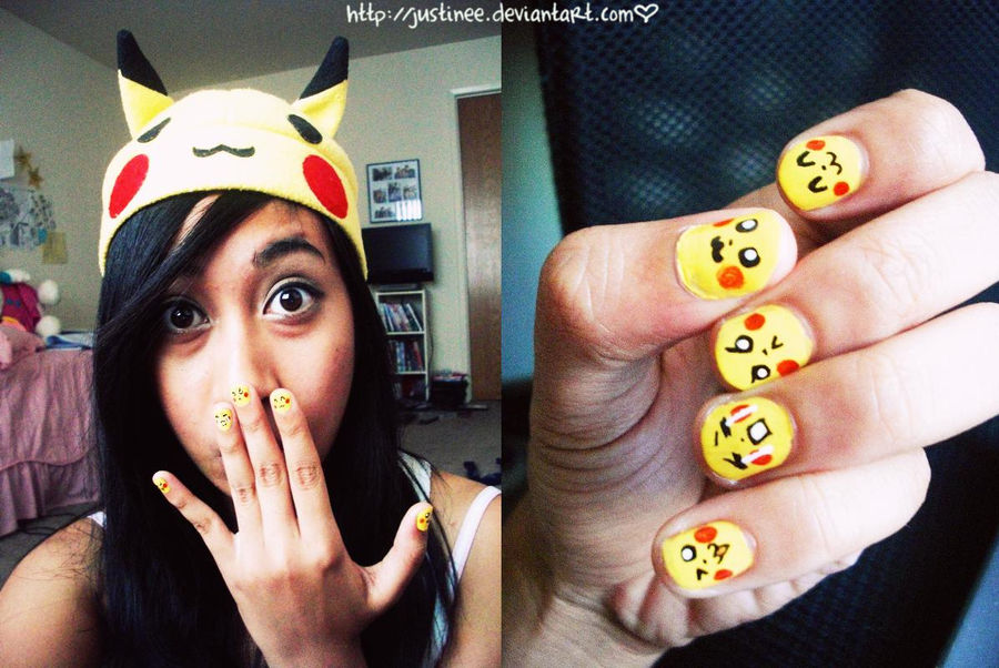 Pikadork_Part 2_Pika Nail art