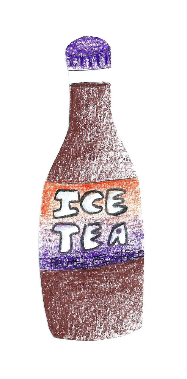 Ice Tea Drawing by LunaMoura on DeviantArt