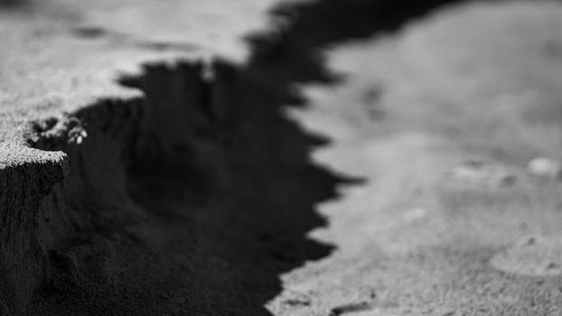 Lines in the sand.