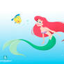 Ariel and Flounder