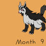 Mightyena Pregnancy Sequence Month 9