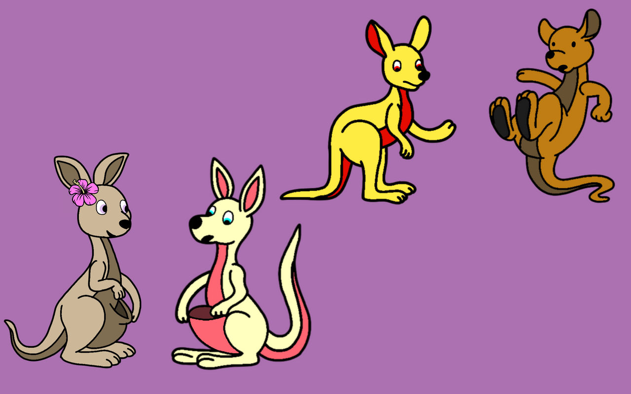 Kangaroo Kids by 452799 on DeviantArt