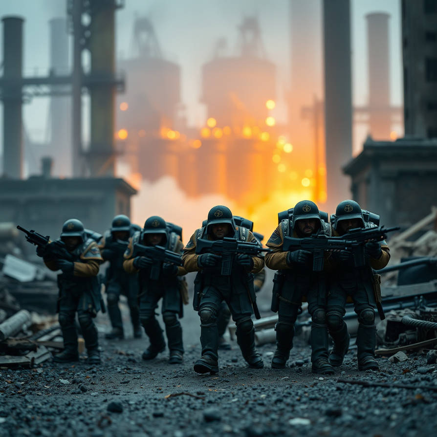 Photorealistic Warhammer 40k Ww1 German Themed Kas