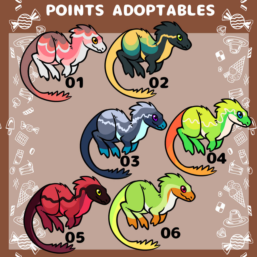 Chibi Raptor 50 Points / 50 Pts by Rashomons on DeviantArt