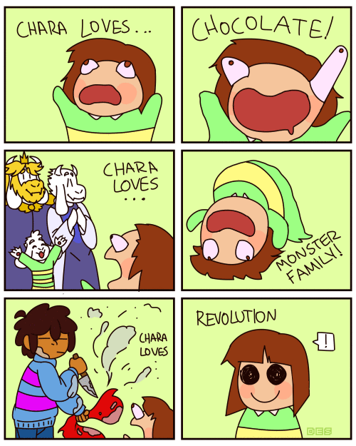 love is stored in the chara