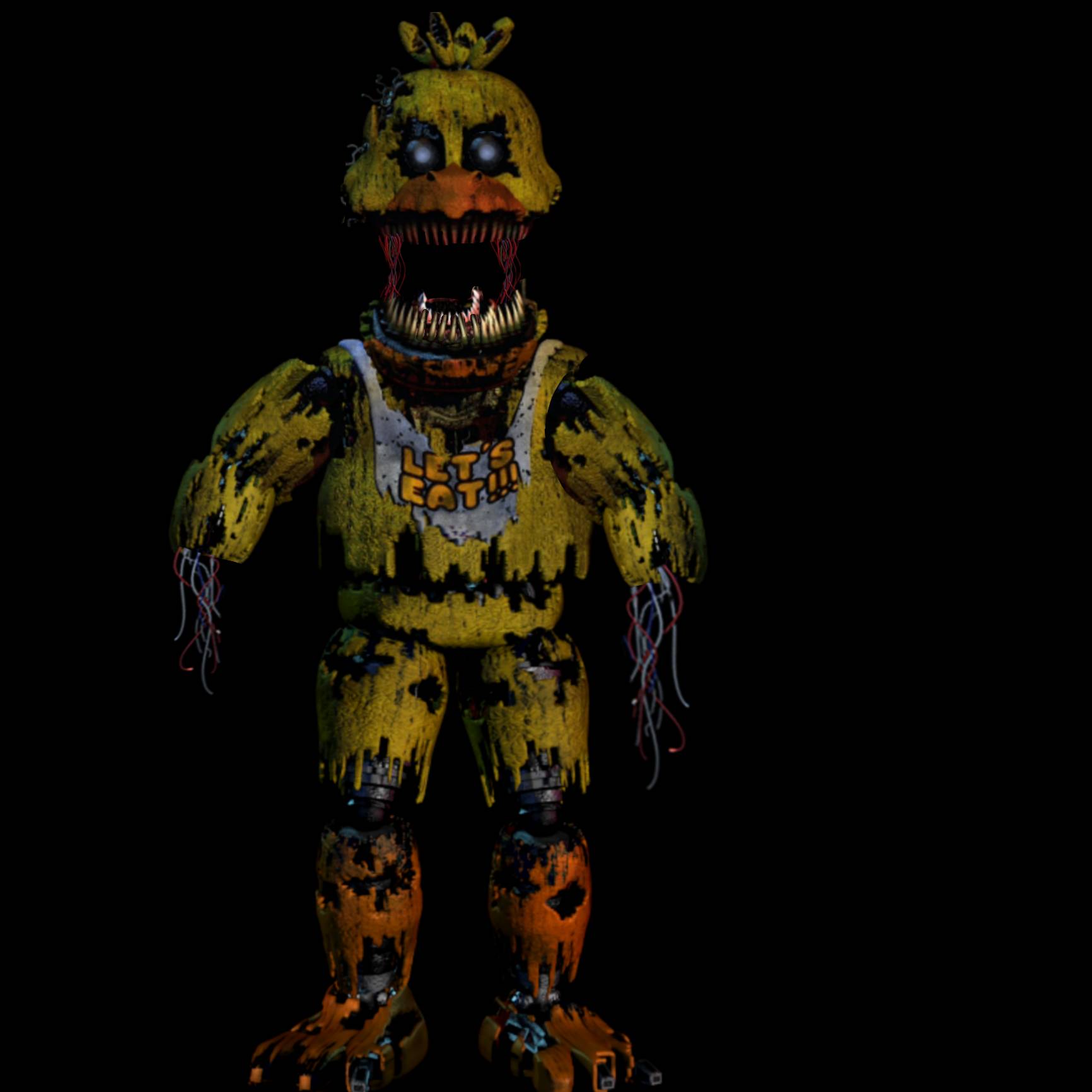 Fixed Withered Foxy by TheInkB0nnie on DeviantArt