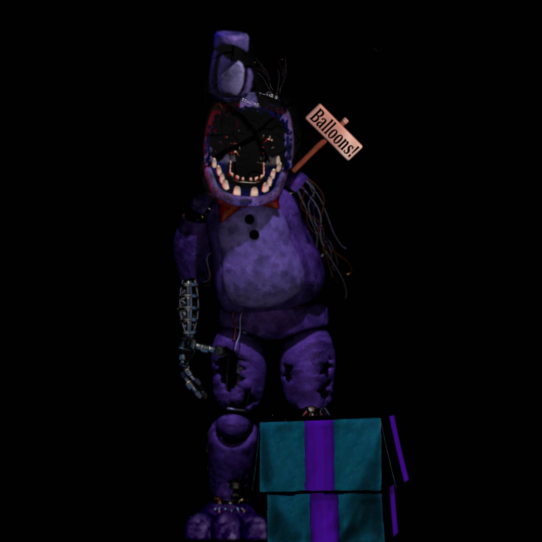 Fiz um withered bonnie sem tar quebrado