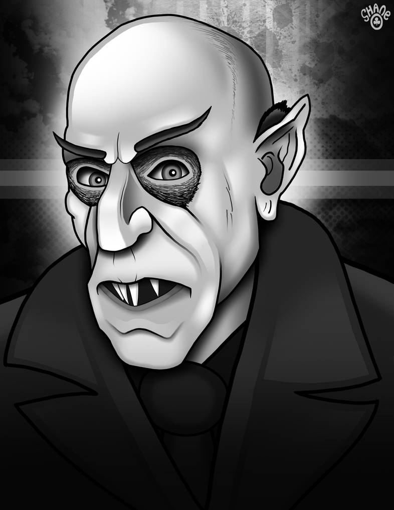 Nosferatu, Count Orlok by ShaneORourkeArt on DeviantArt