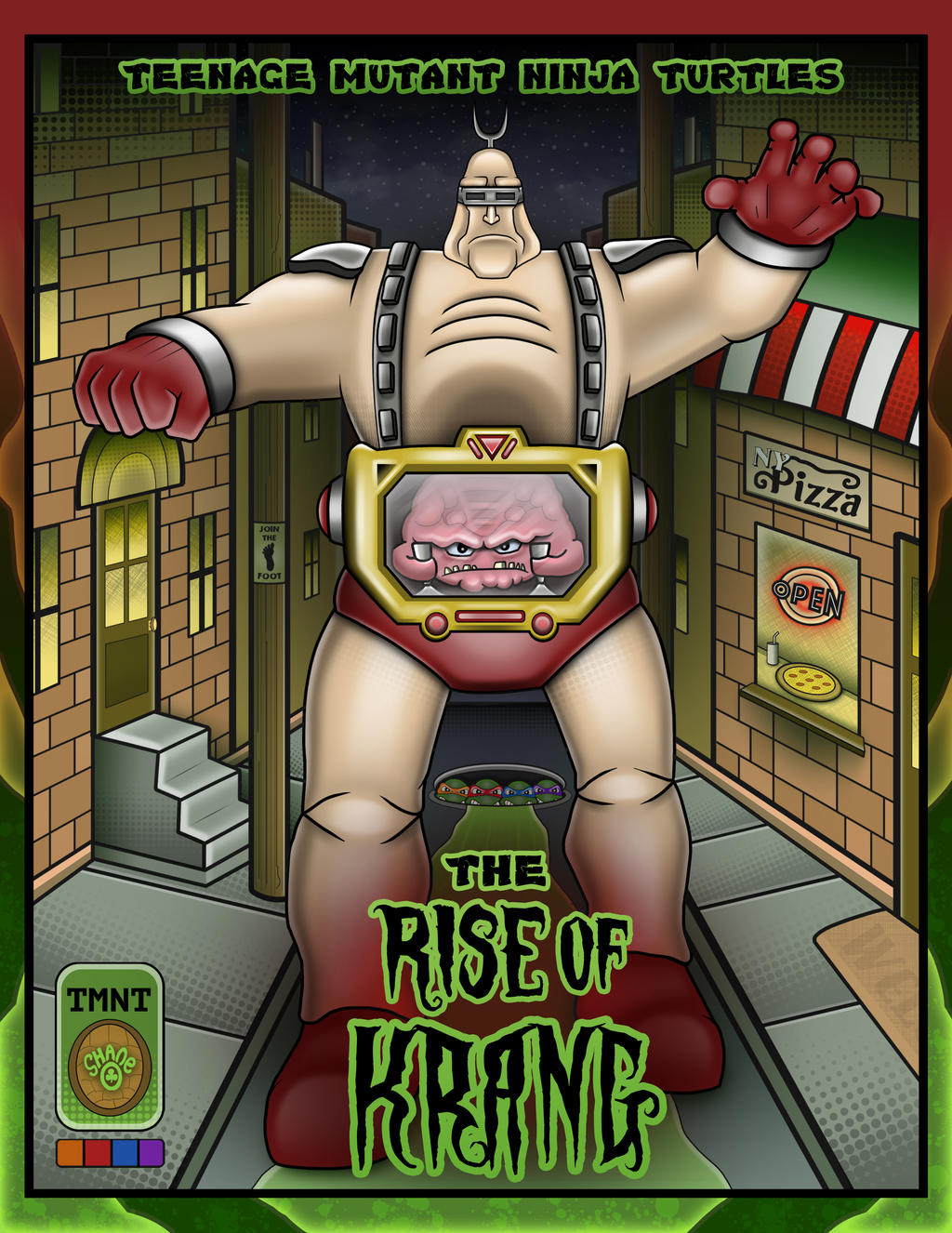 Krang Design The Rise of Krang by ShaneORourkeArt on DeviantArt