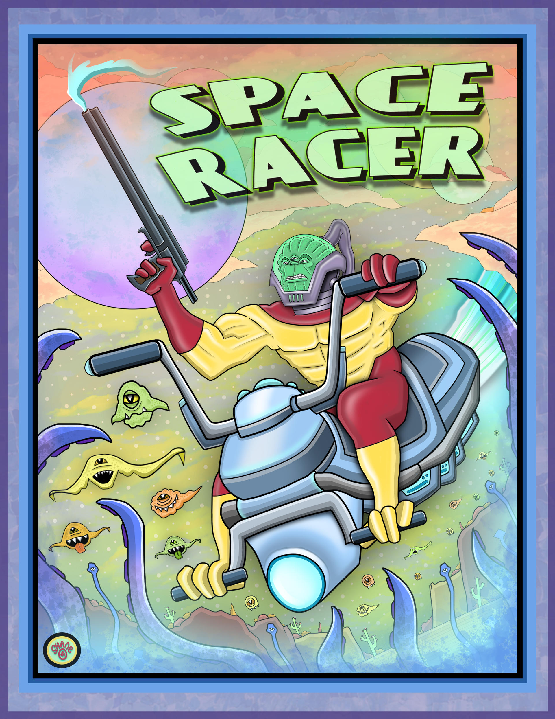 Space Racer by ShaneORourkeArt on DeviantArt