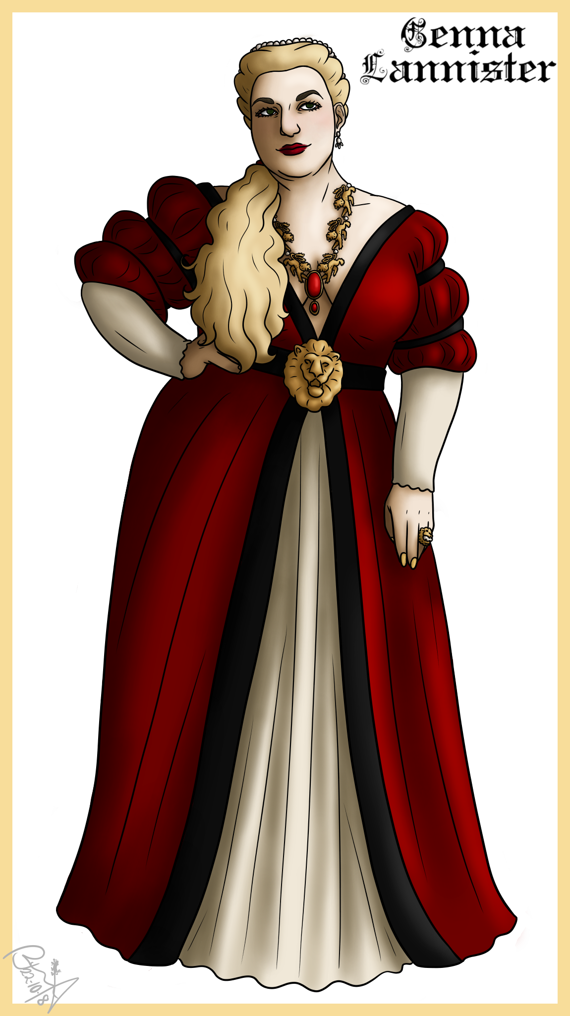 Genna Lannister on House-Lannister - DeviantArt