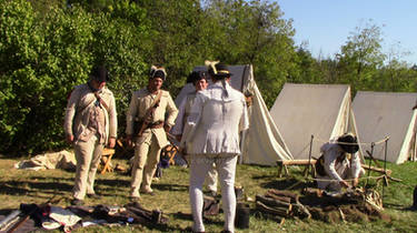 Pennsylvania militia camp 1777