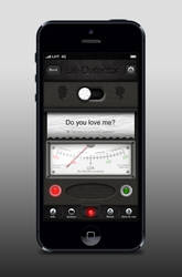 Lie Detector UI for iPhone5