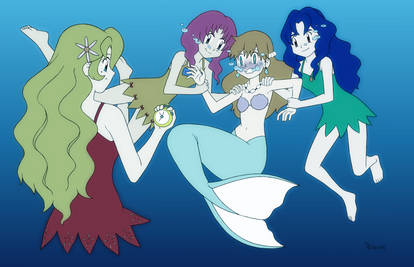Misty's Mermaid Training (Colored)