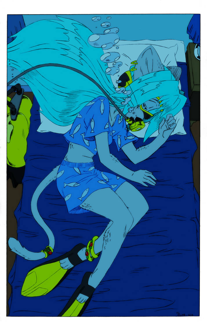 Deviantart Masterofsleep Redefining Deep Sleep (Colored) by Linestlar37 on DeviantArt