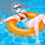 Poolside Claire