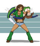 Paolo backbreaking Alice