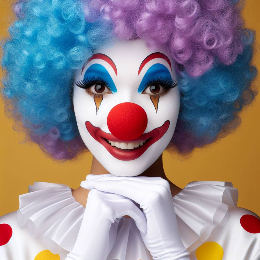 Clown Girl By Badutimut On DeviantArt clown-girl-by-badutimut-on-deviantart