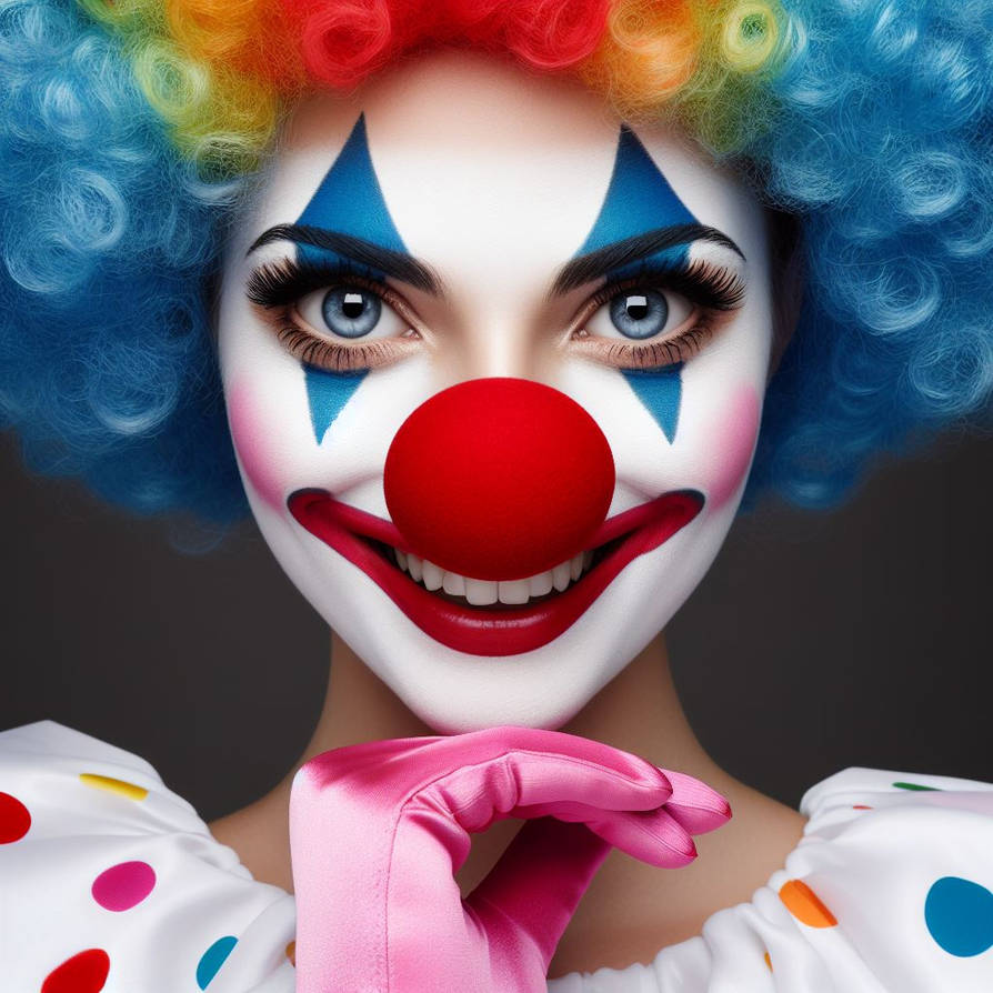 Clown Girl By Badutimut On DeviantArt clown-girl-by-badutimut-on-deviantart