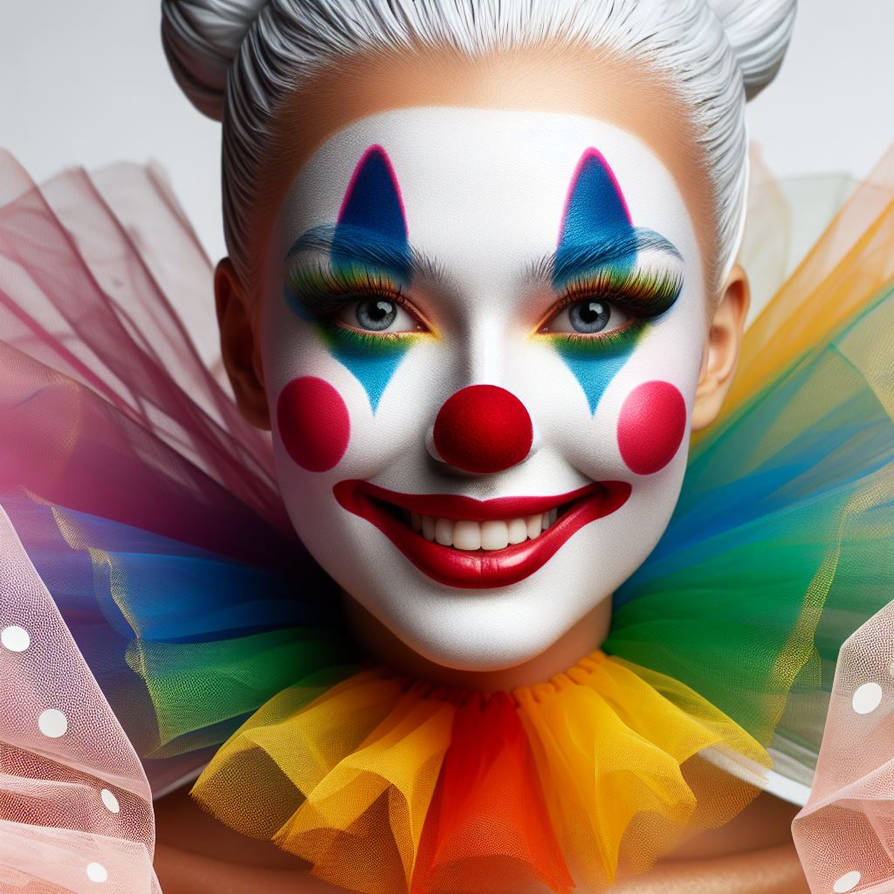 Clown Girl By Badutimut On DeviantArt clown-girl-by-badutimut-on-deviantart