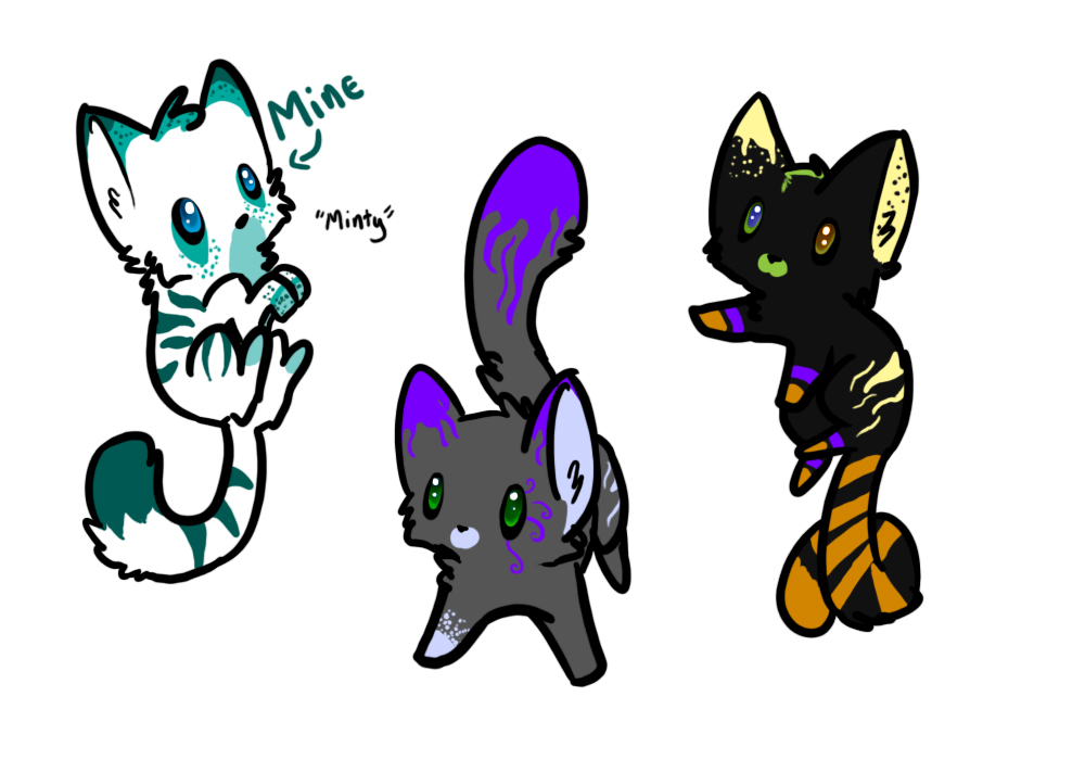 Kitty adoptables OPEN