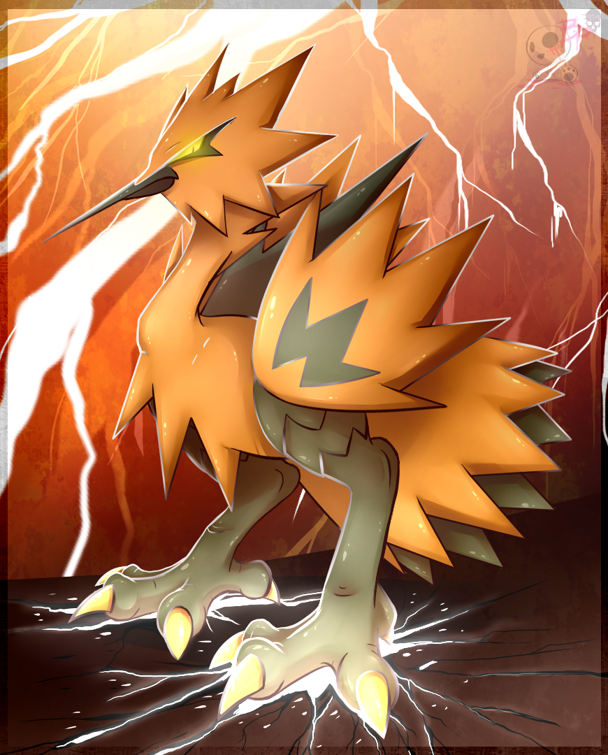 Galarian Moltres Shiny Speculation by TheGlitchyDemon on DeviantArt