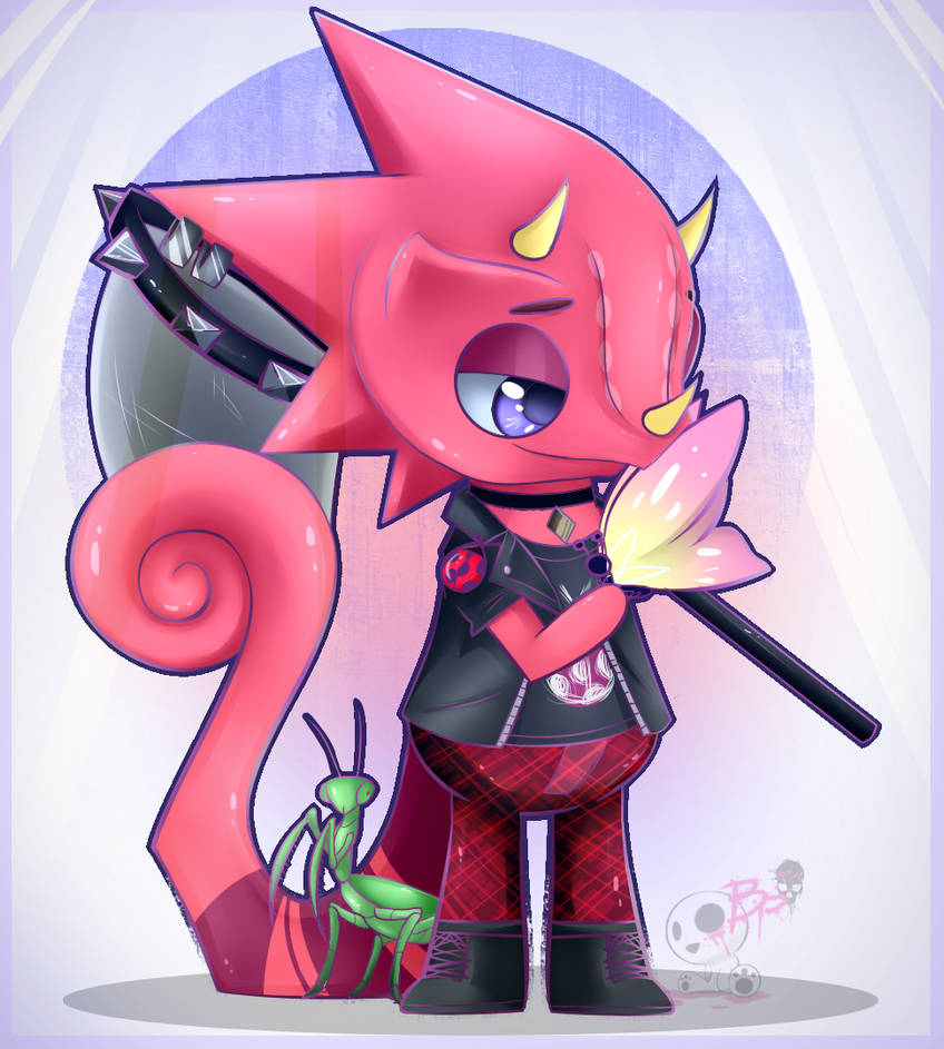Flick Pfp Fanart Animal Crossing: Flick by BloodyPink-M on DeviantArt