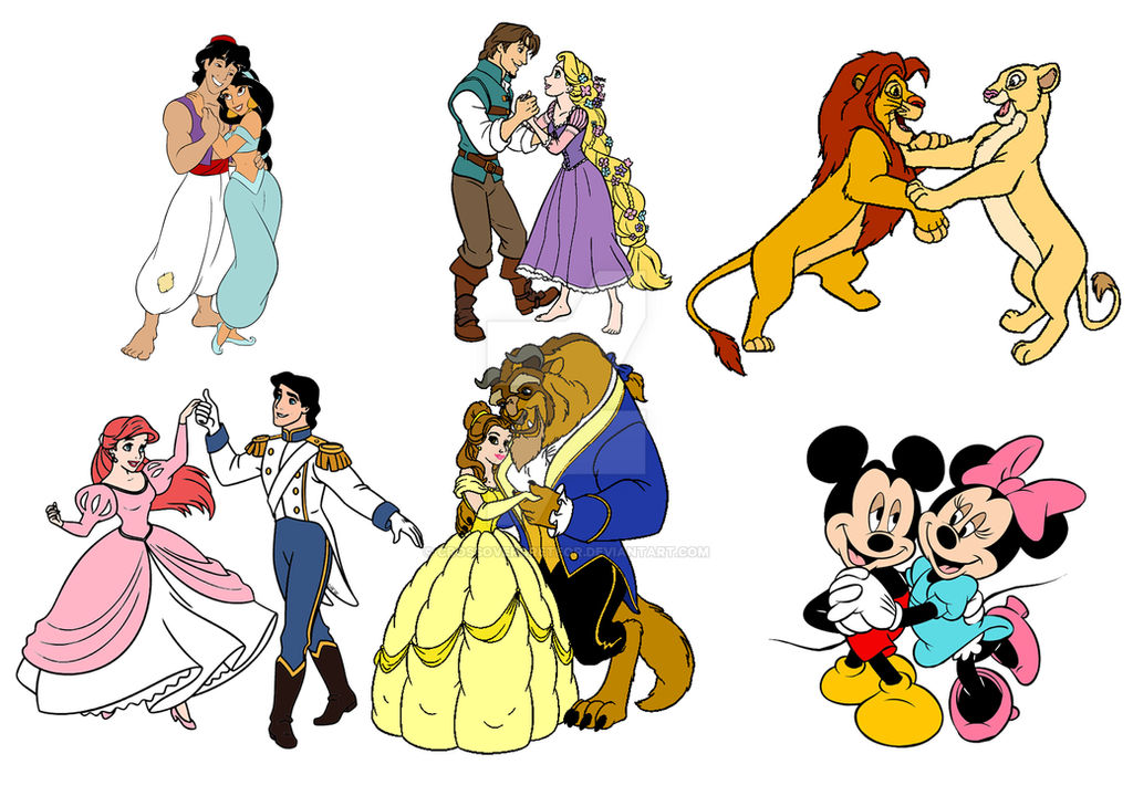 Disney Duo Deviantart best disney couples by crossovercreteor on DeviantArt
