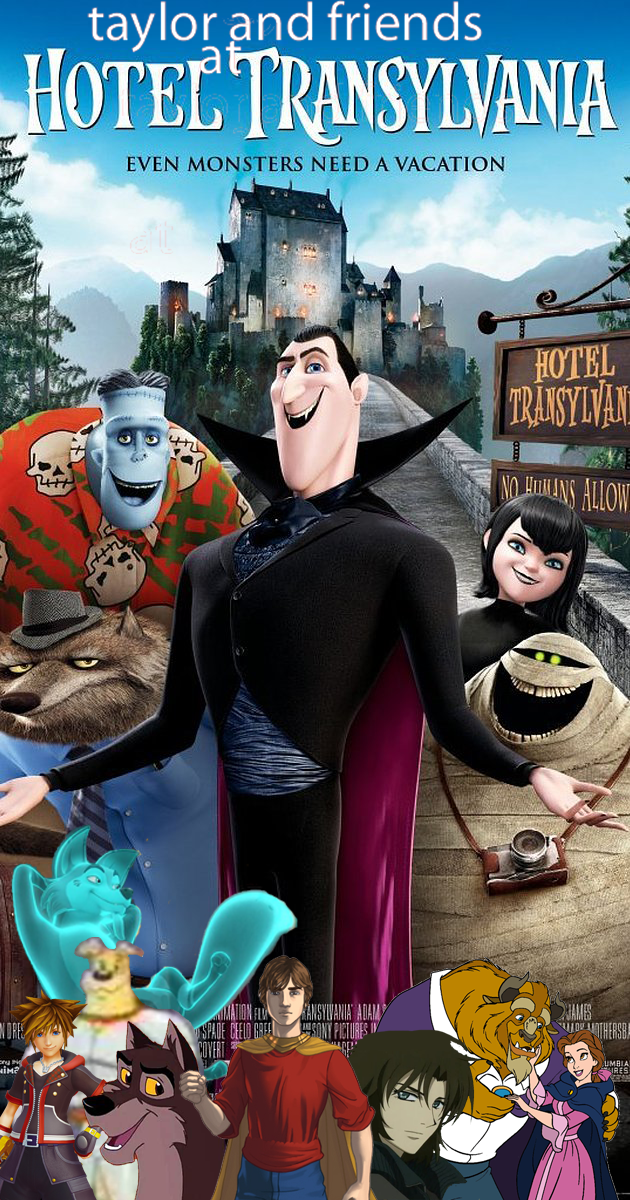 taylor and friends at hotel transylvania by PowerMaster14 on DeviantArt