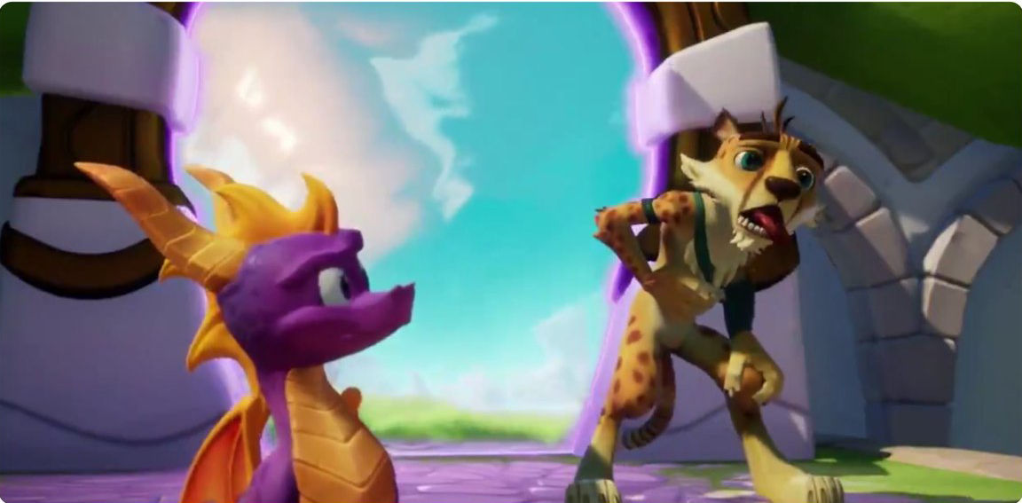 spyro and hunter ripto's rage by crossovercreteor on DeviantArt