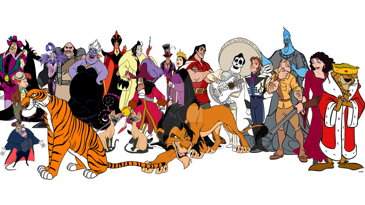Disney villains by crossovercreteor on DeviantArt