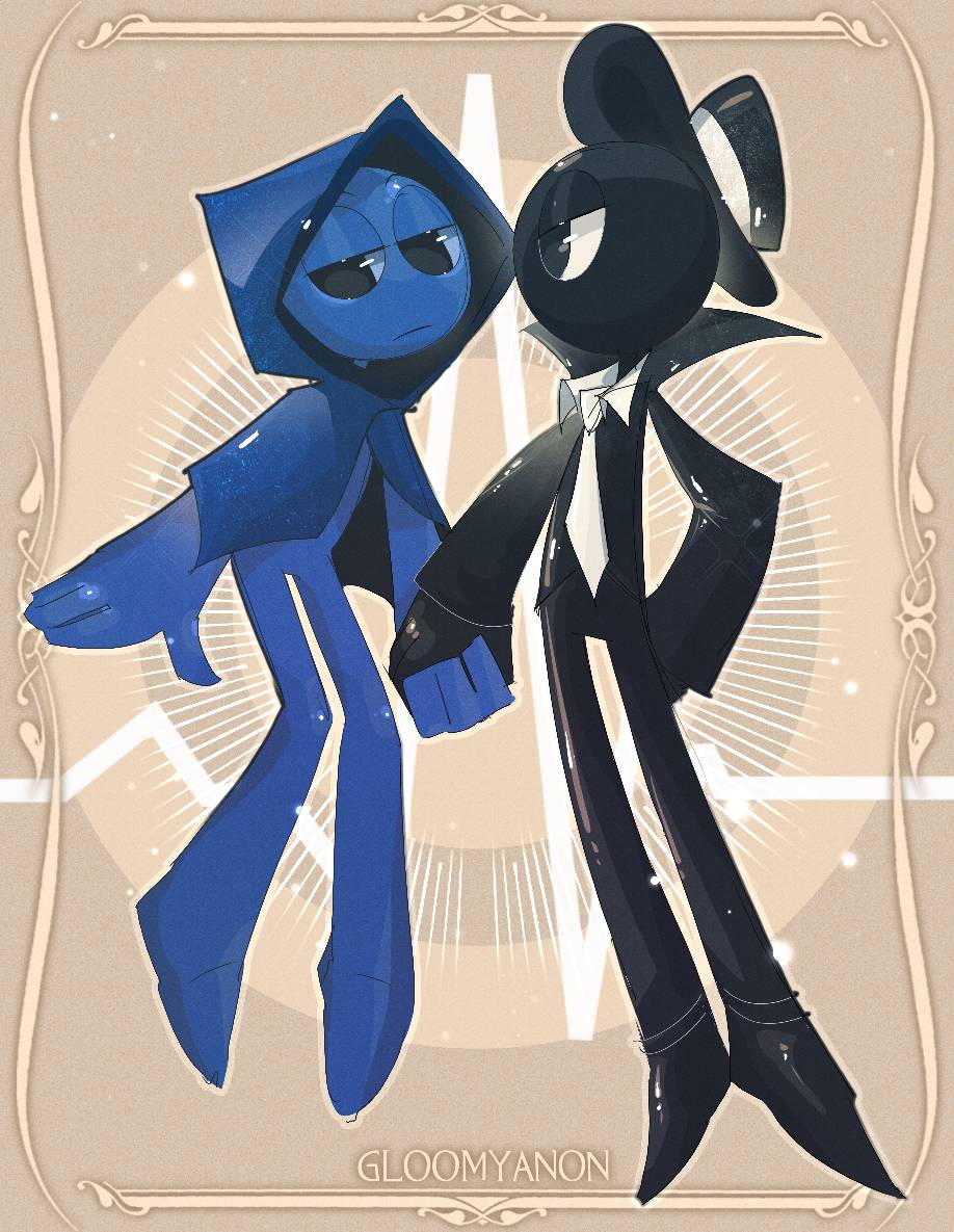 jevin x black sprunki by GloomyANon on DeviantArt