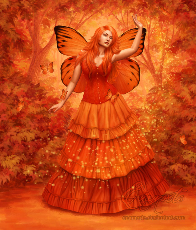 Autumn Fire by Enamorte