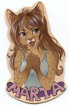 Badge for Marta