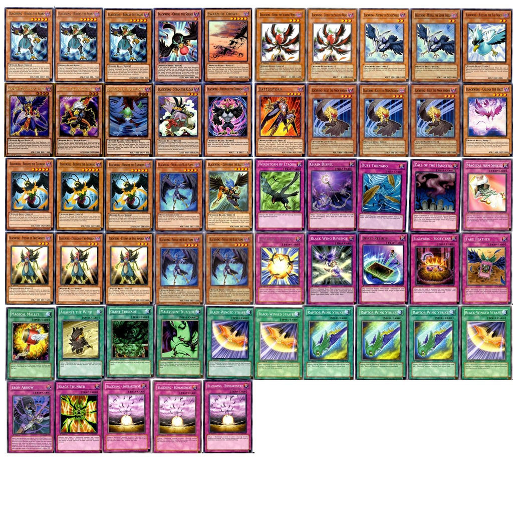 Yugioh Blackwing Deck 55 Card Set + 5 Card Extra by TheSi1enc3r on DeviantArt Yugioh Blackwing Deck 55 Card Set + 5 Card Extra by TheSi1enc3r on DeviantArt